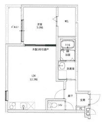 フジパレス桜井の物件間取画像